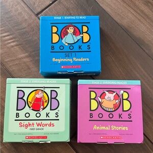 Scholastic BOB Books Set - (1) Stage 1 and (2) Stage 2 book sets